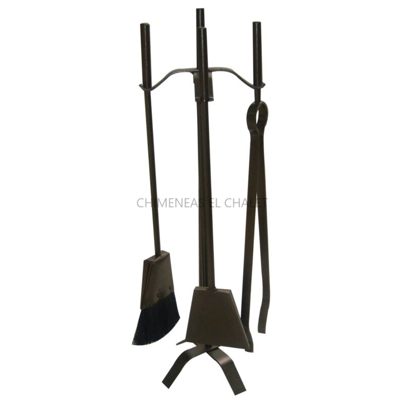 kit de accesorios para chimenea sencillo