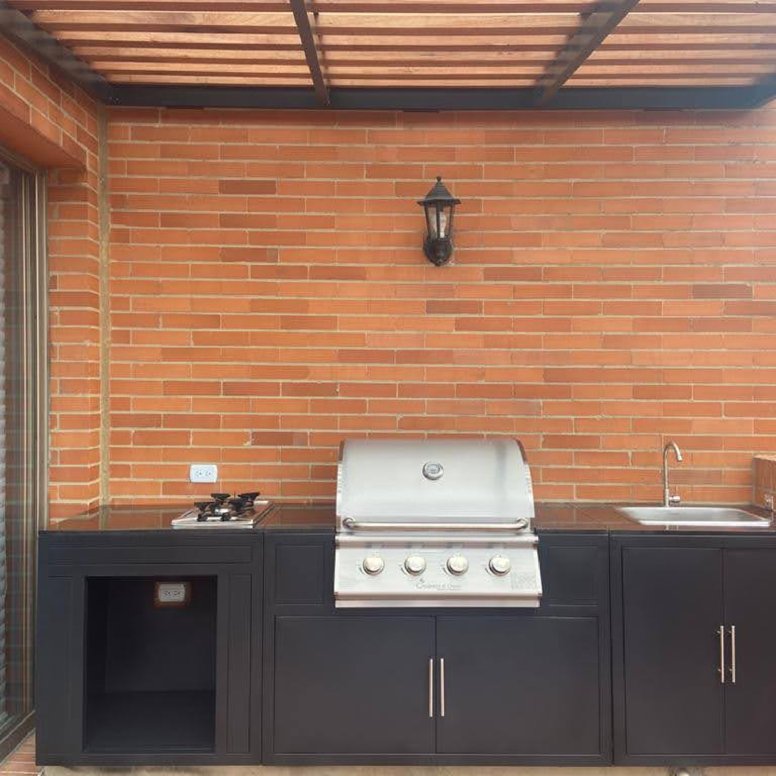 bbq mueble tipo cocina