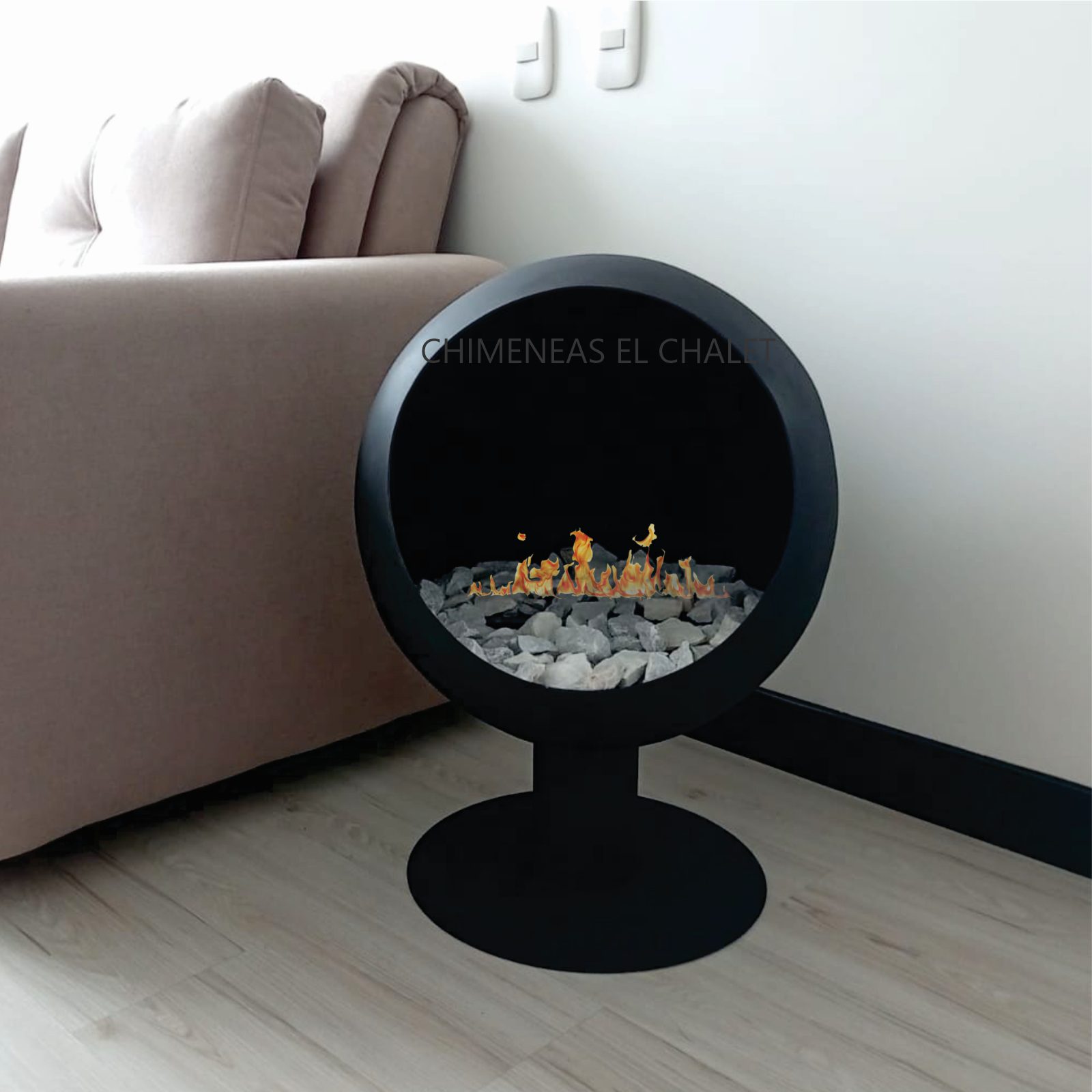 chimenea bioetanol new solar